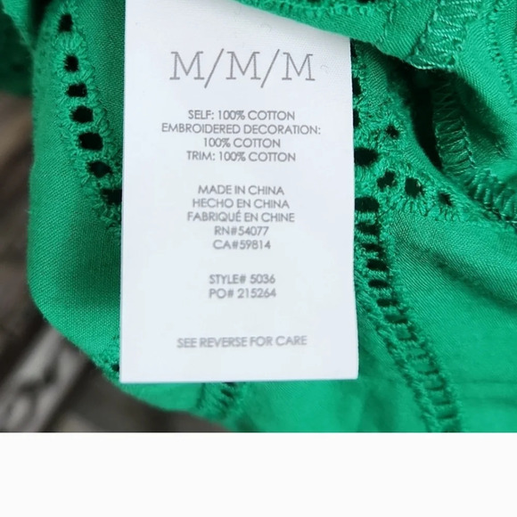 Cabi Gemma cotton sleeveless Top - Picture 6 of 8